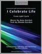 I Celebrate Life SATB choral sheet music cover
